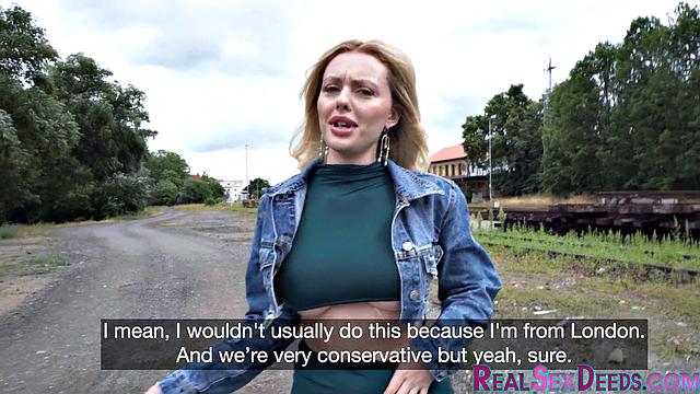 Naturaltitted babe fucked in doggy