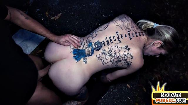 POV Pierced blonde gets pussypounded