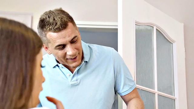 Sinning sluts with natural tits riding BF in cowgirl