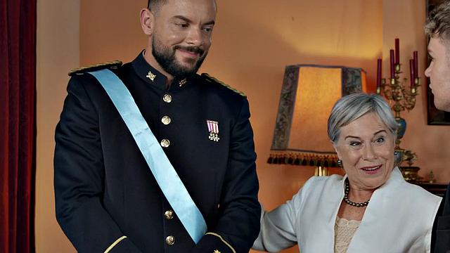 Barebacked stud fucked in asshole by white gay