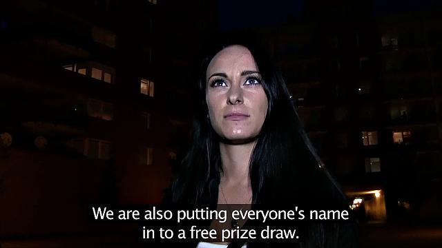 How Much Cum Will This Pretty Babe Swallow For A Free Phone