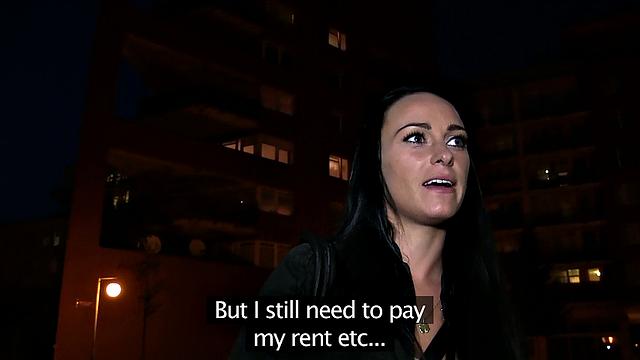 How Much Cum Will This Pretty Babe Swallow For A Free Phone