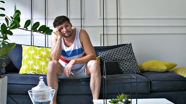 Blonde Girlfriend in Average Body Gets Pounded in Group Sex Fantasy