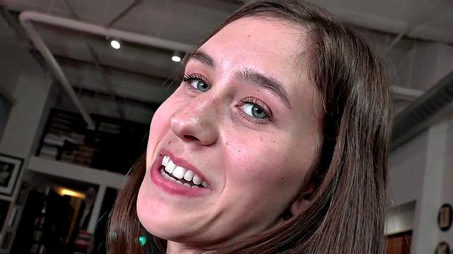 Real 21yo HJ lover spoils cock in dirty talking tugjob