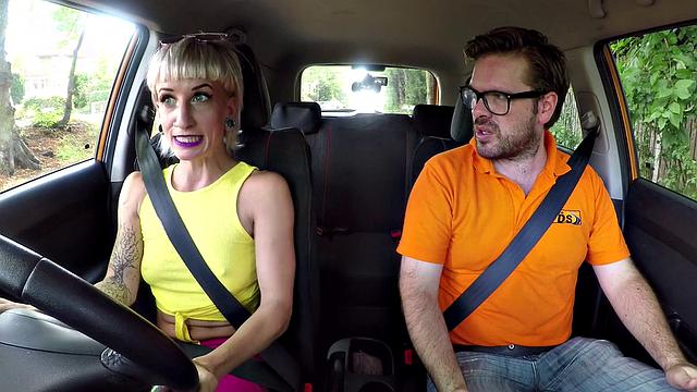 Petite German gets creampied