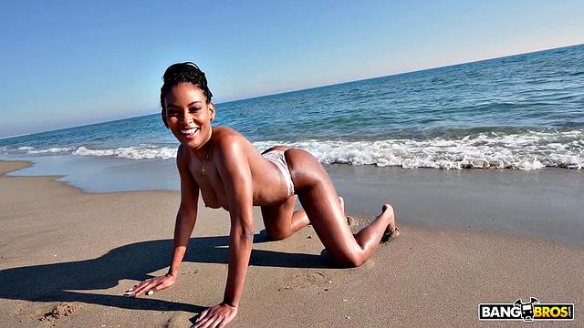 Hot Latina Enjoys Public Sex