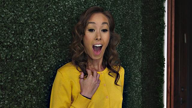 TRANSFIXED - Gorgeous Jade Venus Uses Christy Love Skills To Water Her Plants