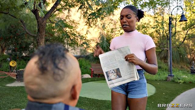 Nasty Bench Flasher Meets Thirsty Jogging Nymph