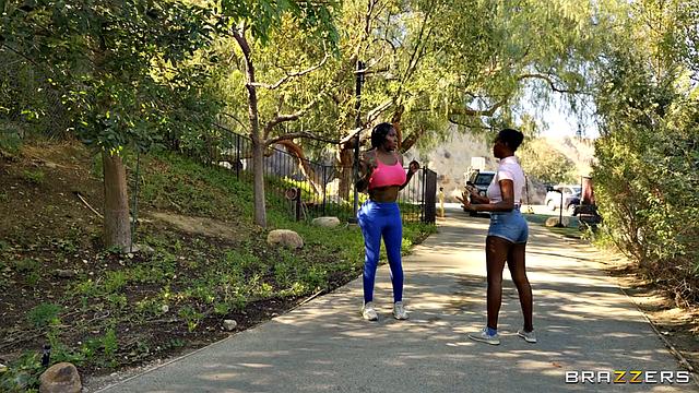 Nasty Bench Flasher Meets Thirsty Jogging Nymph
