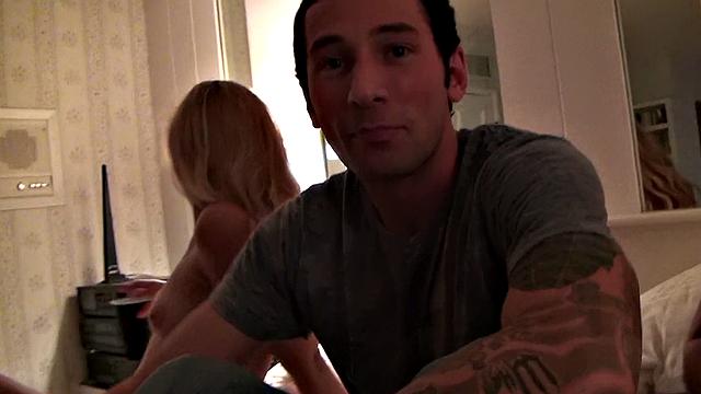 Get ready for a wild ride as these tattooed babes kiss, suck and ride in various positions