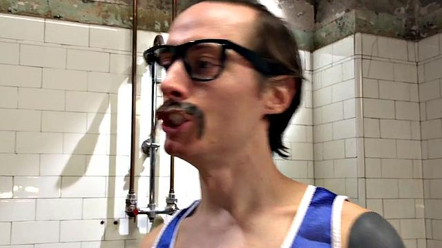 Gangbanged babe fucked wildly by basketball players