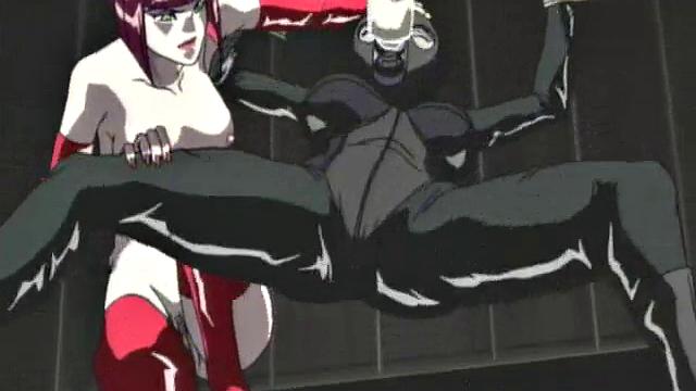 Худенькая школьница принимает двойное проникновение в групповухе с замаскированной госпожой