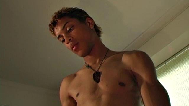 Born of Black and Latin parents, Ricky Flores possesses a body and facial features that are stunningly gorgeous. Above the neck, he's got a sensual face, with kissable lips and a sultry smile.