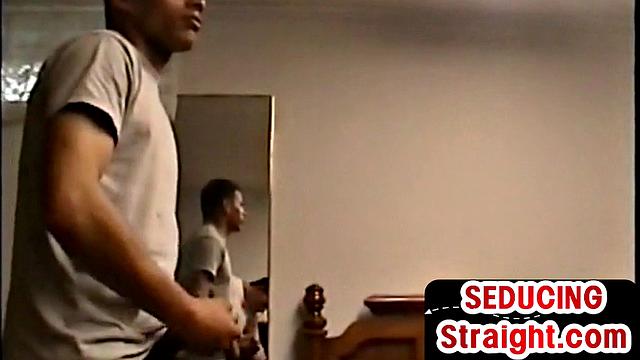 Black vintage guy gets gay BJ in homemade compilation