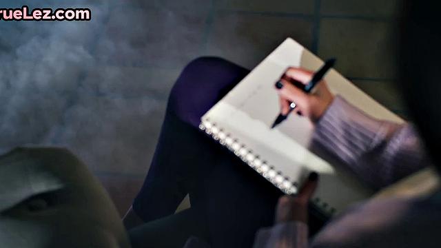 Stunning Ebony Lesbian Straponned