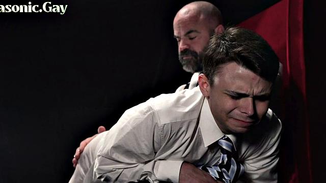 Elder mason tasting apprentice's butt