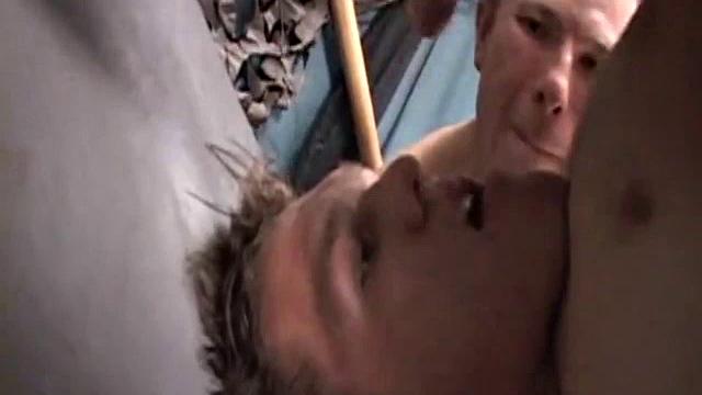 Nick and Cody get naked and exchange blow jobs. Then Nick buries his big cock in Cody's and gives it a good hard fucking.