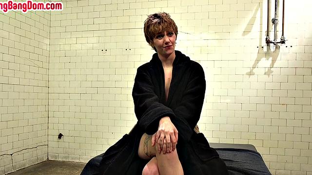 Gangbanged pixie handling cocks