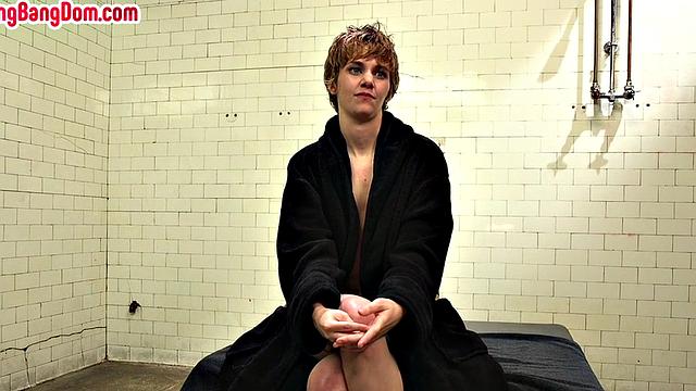 Gangbanged pixie handling cocks