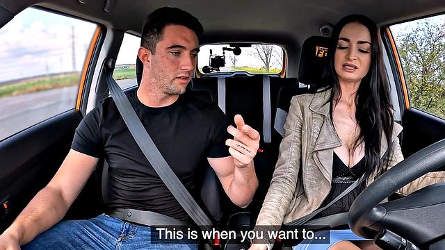 Driving student public banged to pass test