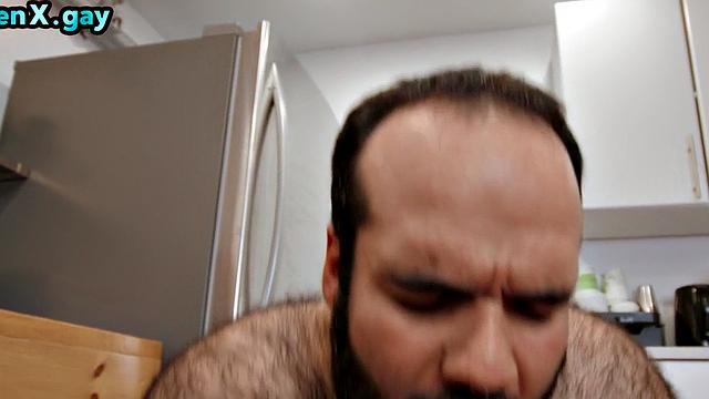 Twink barebacking man at party after getting caught