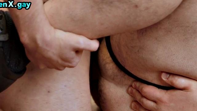 Twink barebacking man at party after getting caught