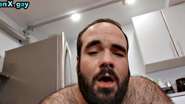 Twink barebacking man at party after getting caught