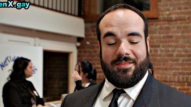 Twink barebacking man at party after getting caught