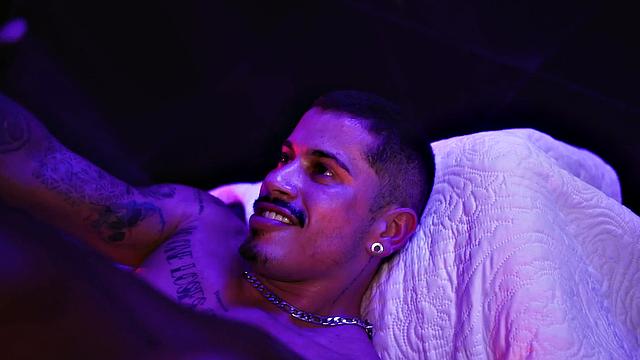 Hispanic stud gives handjob and gets barebacked by BBC