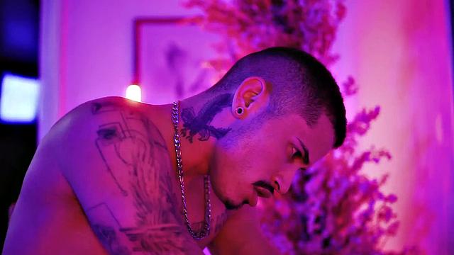 Hispanic stud gives handjob and gets barebacked by BBC