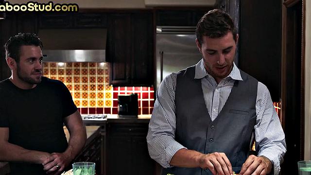 Taboo bottom barebacked by stepbrother in bed