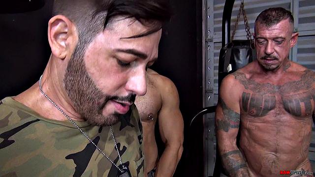 Court Martial Gang Fuck - Part 1 - Silver Steele, Sean Duran Group Orgy
