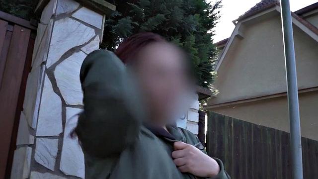 Oiled booty bae smashed by fake priest in back of a van