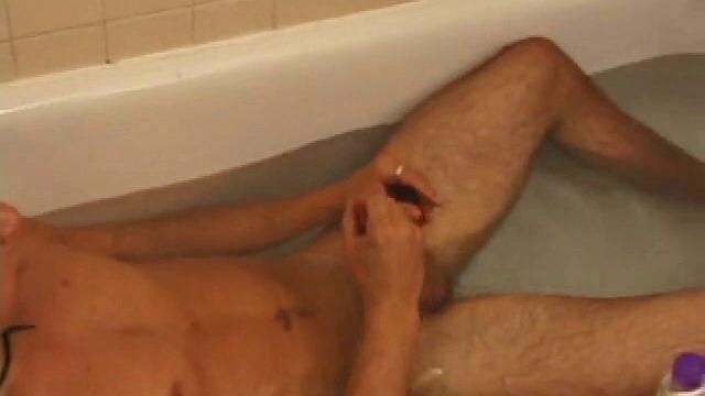 Amateur Brock Beating Meat