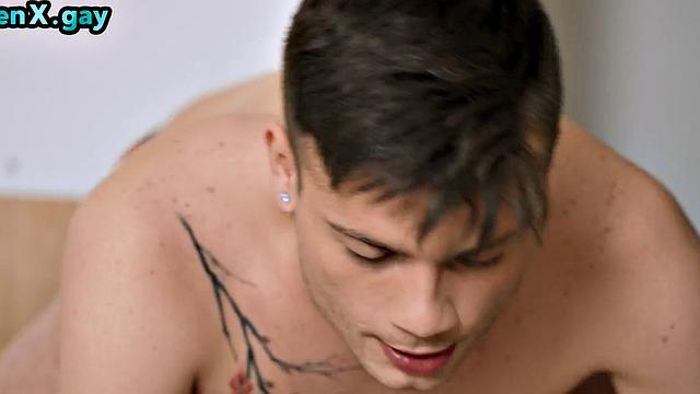 Sensual jock and secret fuck