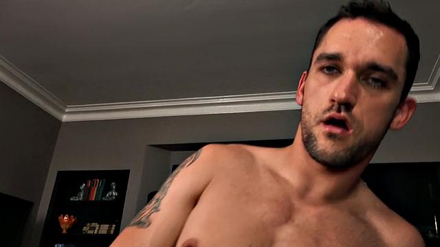 POV stud barebacked and jizzed after blowjob