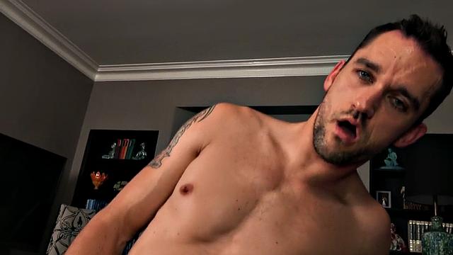 POV stud barebacked and jizzed after blowjob