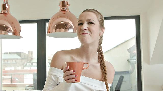 IR amateur babe rides black cock with gaping asshole