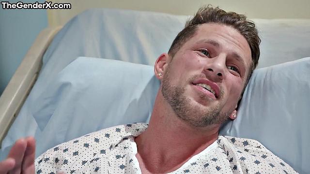 Gorgeous nurse spoils patient