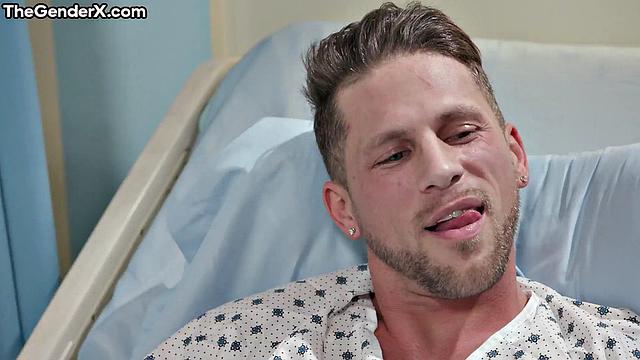 Gorgeous nurse spoils patient