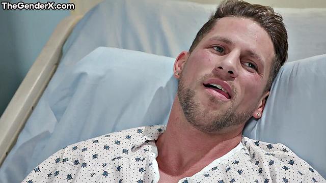 Gorgeous nurse spoils patient