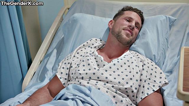 Gorgeous nurse spoils patient