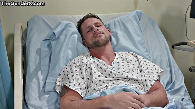 Gorgeous nurse spoils patient