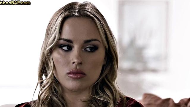 Inked babe doggystyled in erotic threesome