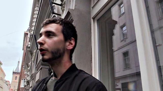 Pulled euro stud got his asshole fucked in POV