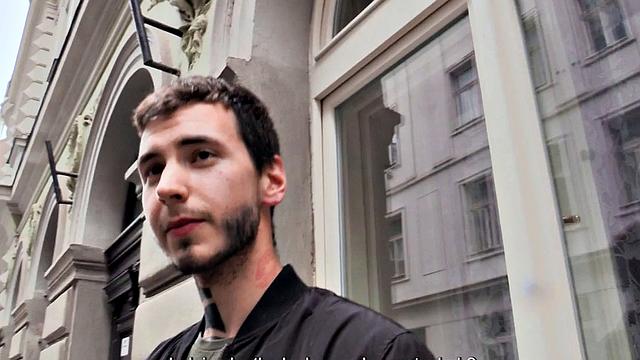 Pulled euro stud got his asshole fucked in POV