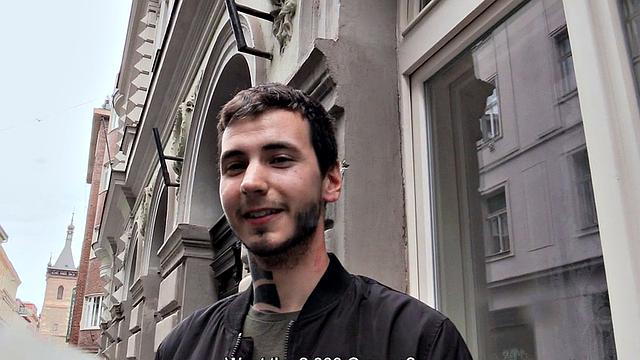 Pulled euro stud got his asshole fucked in POV