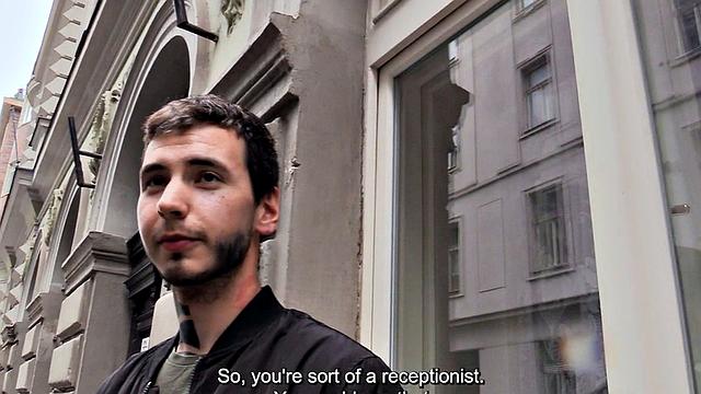 Pulled euro stud got his asshole fucked in POV