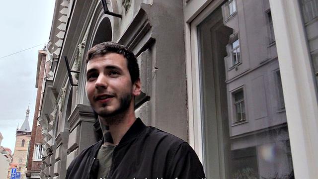 Pulled euro stud got his asshole fucked in POV