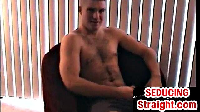 Hairy vintage stud gets gay sucking for the first time 